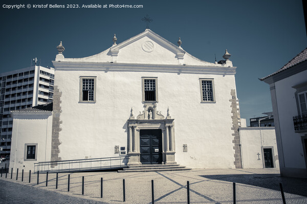 View on Igreja do Sao Pedro in Faro, Portugal Picture Board by Kristof Bellens