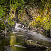 Buy canvas prints of The Fairy Glen by jim cooke