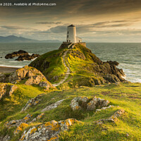 Buy canvas prints of Twr Mawr Lighthouse by jim cooke