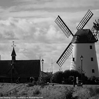 Buy canvas prints of Lytham Windmill Blackpool. by Paul Keeling