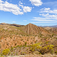 Buy canvas prints of View from the Bunyeroo Valley Lookout - Wilpena Pound by Laszlo Konya