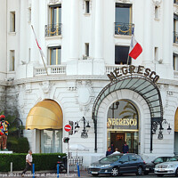 Buy canvas prints of Hotel Negresco - Nice by Laszlo Konya