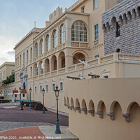 Buy canvas prints of Palace - Monaco City by Laszlo Konya