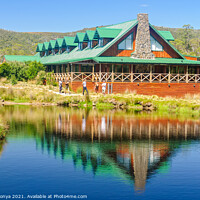 Buy canvas prints of Cradle Mountain Lodge - Tasmania by Laszlo Konya