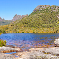 Buy canvas prints of Lake Lilla and  Cradle Mountain - Tasmania by Laszlo Konya