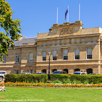 Buy canvas prints of Parliament House - Hobart by Laszlo Konya