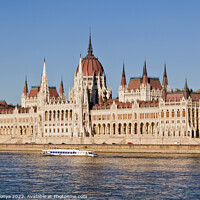 Buy canvas prints of Hungarian Parliament Building - Budapest by Laszlo Konya