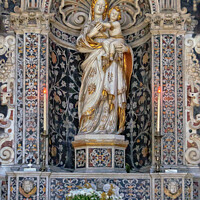 Buy canvas prints of Our Lady of Trapani by Antonello Gagini - Palermo by Laszlo Konya