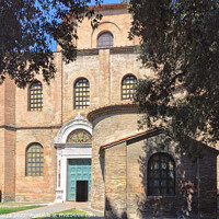 Buy canvas prints of Basilica of San Vitale - Ravenna by Laszlo Konya