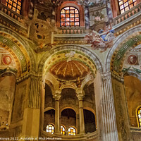 Buy canvas prints of Basilica of San Vitale - Ravenna by Laszlo Konya