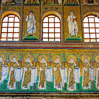 Buy canvas prints of Basilica of Sant Apollinare Nuovo - Ravenna by Laszlo Konya