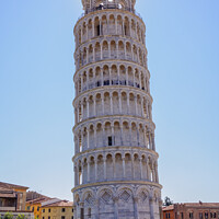 Buy canvas prints of The dark side of the Leaning Tower - Pisa by Laszlo Konya