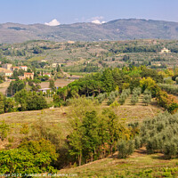 Buy canvas prints of Tuscan countryside - Arezzo by Laszlo Konya