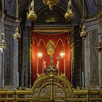 Buy canvas prints of Chapel in the Cathedral - Palermo by Laszlo Konya