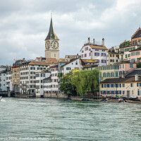 Buy canvas prints of Limmat Rowing Club - Zurich by Laszlo Konya