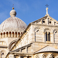 Buy canvas prints of Dome of the Cathedral - Pisa by Laszlo Konya