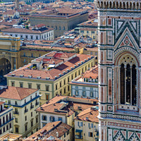 Buy canvas prints of View from the Dome - Florence by Laszlo Konya