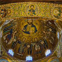 Buy canvas prints of Dome Palatine Chapel - Palermo by Laszlo Konya