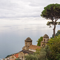 Buy canvas prints of View from the garden - Ravello by Laszlo Konya