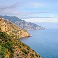 Buy canvas prints of Near Positano - Amalfi Coast by Laszlo Konya