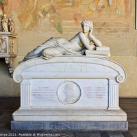 Buy canvas prints of Sarcophagus in the Camposanto - Pisa by Laszlo Konya