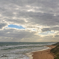 Buy canvas prints of Small patch of blue sky - Point Lonsdale by Laszlo Konya