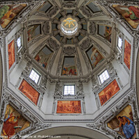 Buy canvas prints of Dome of the Cathedral - Salzburg by Laszlo Konya