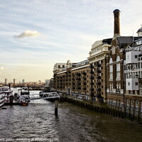 Buy canvas prints of Butlers Wharf by Tony Lewis