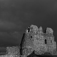 Buy canvas prints of Ogmore castle by Darren Evans