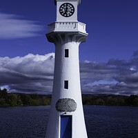 Buy canvas prints of Roath lake clock tower by Darren Evans