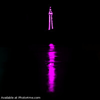 Buy canvas prints of Blackpool Tower Reflected by Iain McLeod