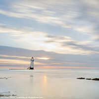 Buy canvas prints of Talacre Lighthouse, Point of Ayr, North Wales by Iain McLeod