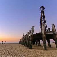 Buy canvas prints of Lytham St Annes Pier - The Jetty  by Iain McLeod