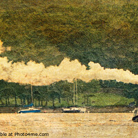 Buy canvas prints of Coniston Steam Yacht Gondola fine art by Cliff Kinch