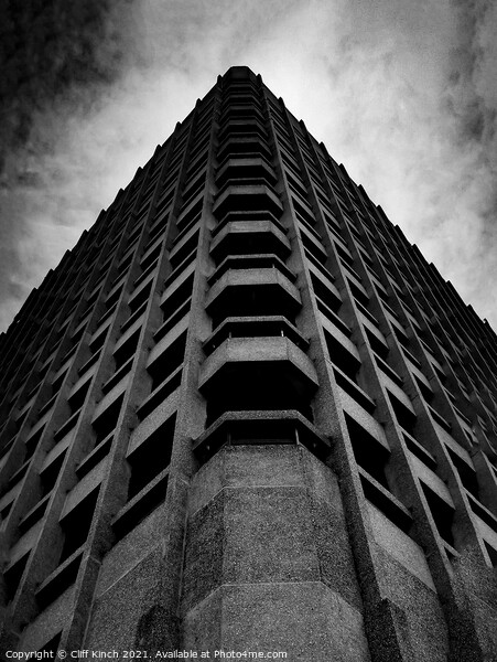 Brutalism - Coventry City Centre Picture Board by Cliff Kinch