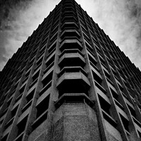 Buy canvas prints of Brutalism - Coventry City Centre by Cliff Kinch