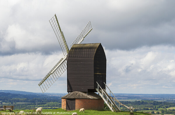 The windmill at Brill Picture Board by Cliff Kinch