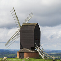Buy canvas prints of The windmill at Brill by Cliff Kinch