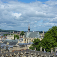 Buy canvas prints of Exeter College Oxford by Cliff Kinch