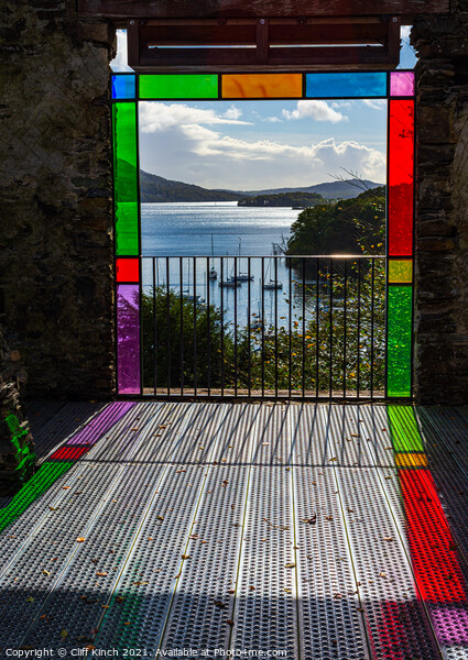 A Kaleidoscope of Lake Windermere Picture Board by Cliff Kinch