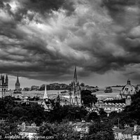 Buy canvas prints of Moody Oxford by Cliff Kinch