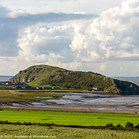 Buy canvas prints of Brean Down by Cliff Kinch
