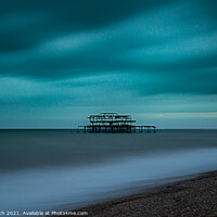 Buy canvas prints of Brighton Blue by Cliff Kinch