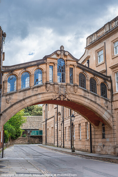 Oxford's Bridge of Sighs Picture Board by Cliff Kinch