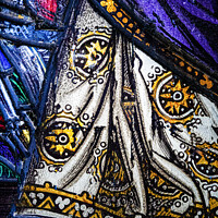 Buy canvas prints of Stained glass by Cliff Kinch