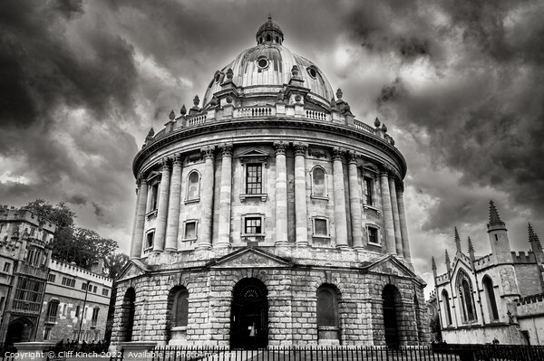Radcliffe Camera Oxford Picture Board by Cliff Kinch