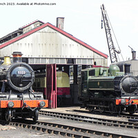 Buy canvas prints of Steam Trains 5322 and 3650 by Cliff Kinch