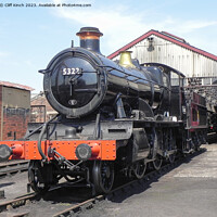 Buy canvas prints of Steam locomotive 5322 by Cliff Kinch