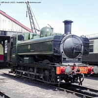 Buy canvas prints of Steam train 3650 by Cliff Kinch