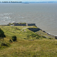 Buy canvas prints of Brean Down Fort by Cliff Kinch